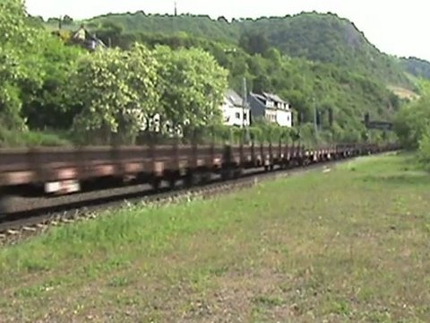 Alter Bahnhof Hatzenport a.d. Mosel, CFL BR185, BR181, 3x BR189, DBAG BR185, 7x BR143