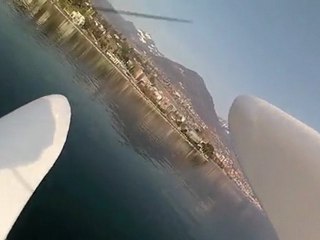 Hydravion RC Sapac Wilga 2000 sur le Léman avec GoPro HD2