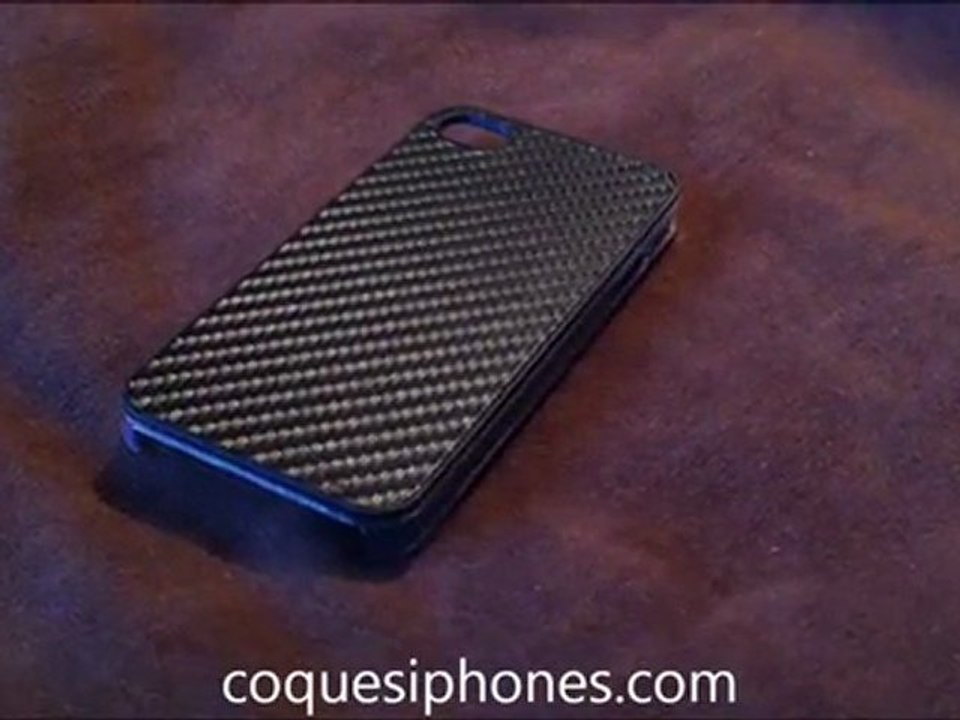 Carbon coque iphone