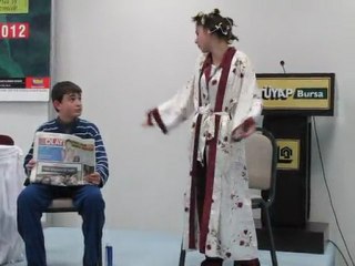 Kitap Fuarı - Necla Çandağ Söyleşisi Sonu Dırdırcı Kadın Skeci