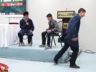 Kitap Fuarı - Necla Çandağ Söyleşisi Sonu Mezarcı Kadın Skeci