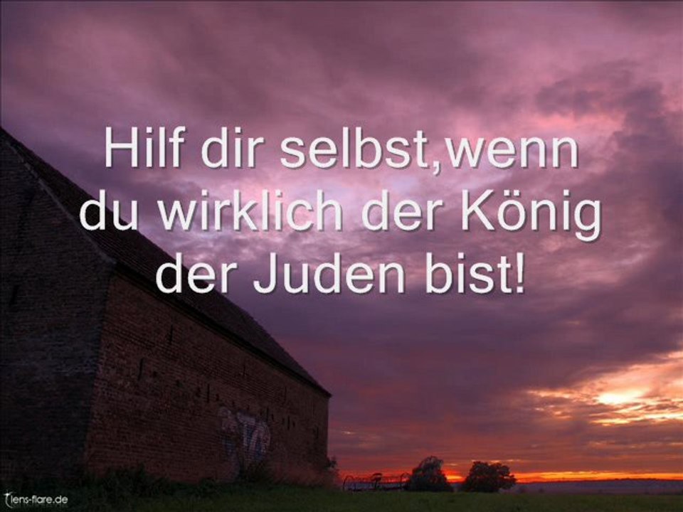 Filmclip Jesus am Kreuz.