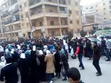 فري برس حلب الجرم الجامعي مظاهرة كلية الآداب 13 3 2012