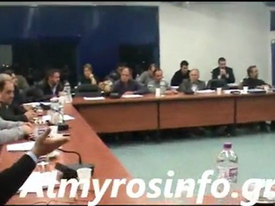 Καβγάς Χατζηκυριάκου - Βούλγαρη (12/3/2012) μέρος 2ο
