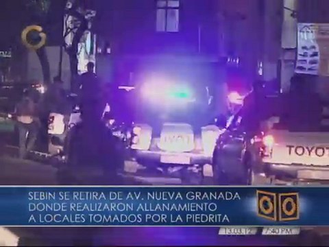Detuvieron a dos integrantes de La Piedrita en la avenida Nueva Granada