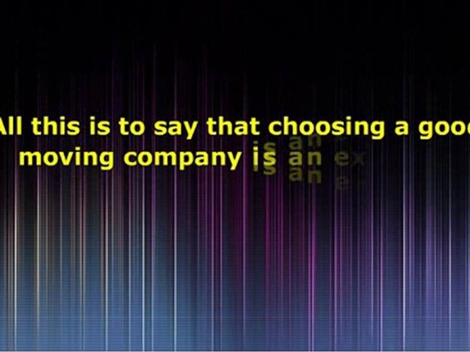 Moving Companies