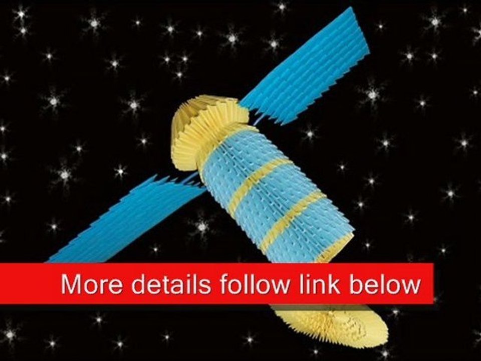 3D Origami Sputnik Satellite