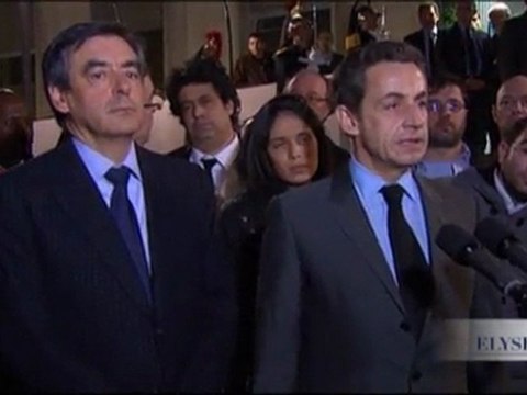 Déclaration de N. Sarkozy à Roissy