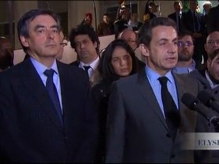 Déclaration de N. Sarkozy à Roissy