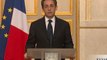 Déclaration de N. Sarkozy à la presse à l'Elysée