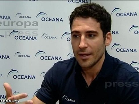 Miguel Ángel Silvestre, muy solidario con los océanos