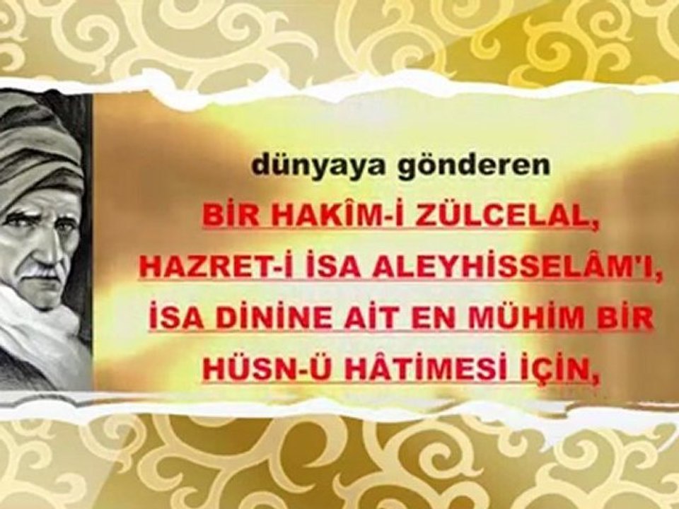 Bediüzzaman; İsa (a.s.) şahsı manevi değildir