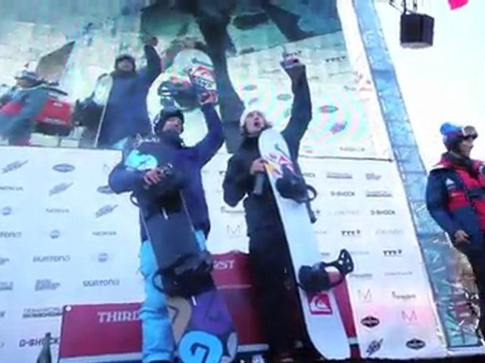 TTR Burton US Open Halfpipe and TTR Tour Finale - White, Clark, Sadar, Iouri, Sandbech