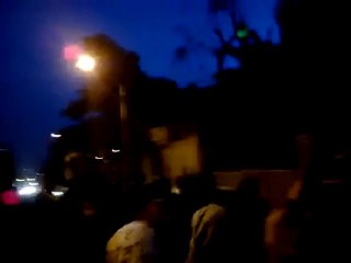 فري برس مظاهرة مسائية دمشق ساحة شمدين 13 3 2012