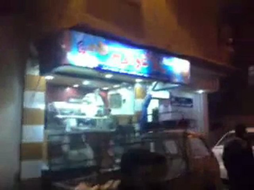 فري برس ريف دمشق زملكا مظاهرة مسائية رغم الحصار وتواجد عصابات الأسد في البلدة 13 3 2012  ج2