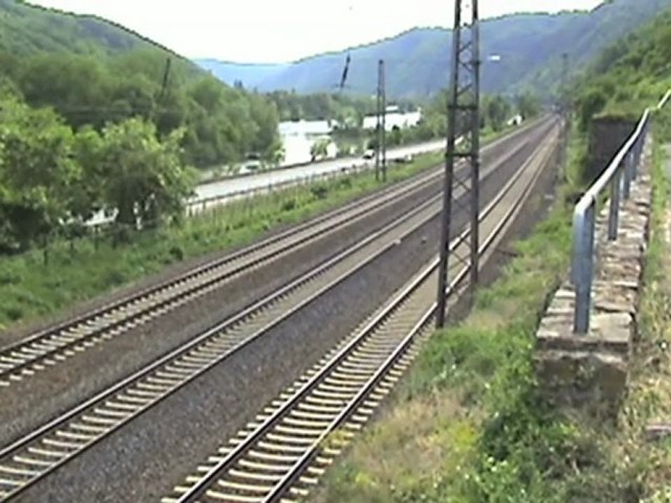 Alter Bahnhof Hatzenport a.d. Mosel, BR155, 2x BR189, BR140, BR152, BR181, 3x BR143, BR425
