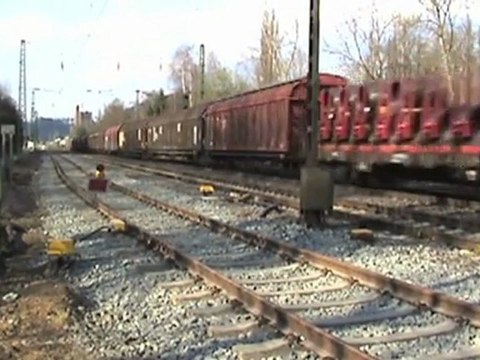 Bad Hönningen - Rheinbrohl, BR145, 2x BR189, BR152, BR185, BR143, 2x BR425