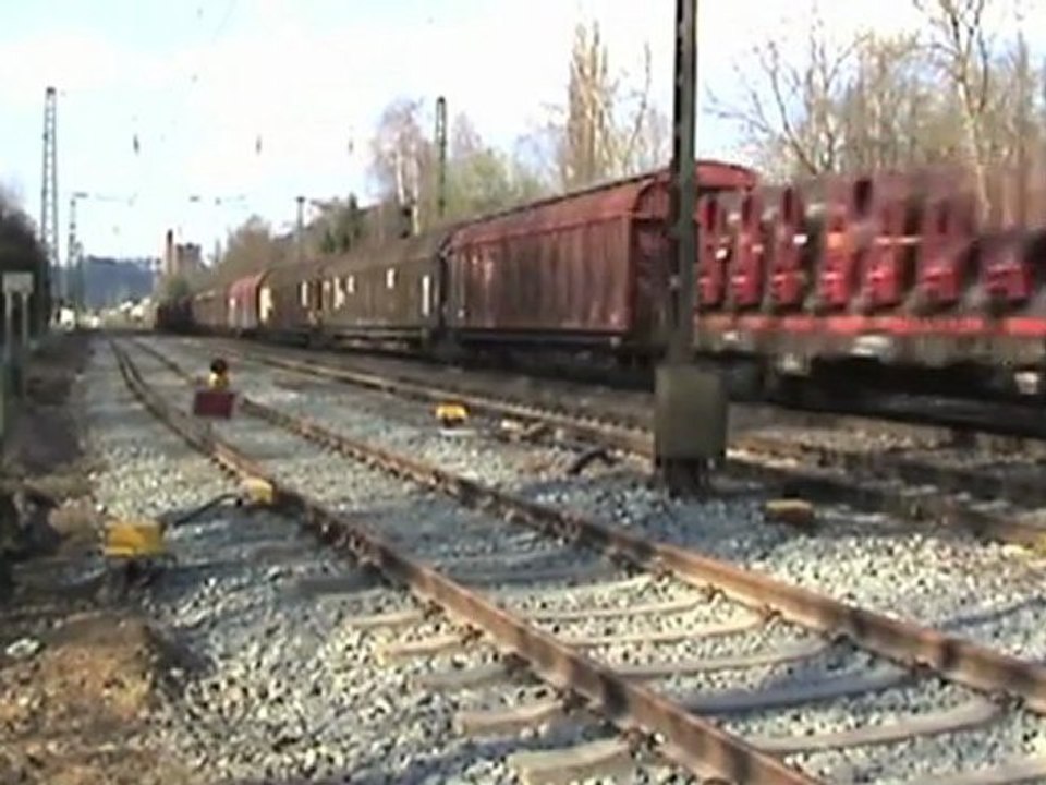 Bad Hönningen - Rheinbrohl, BR145, 2x BR189, BR152, BR185, BR143, 2x BR425