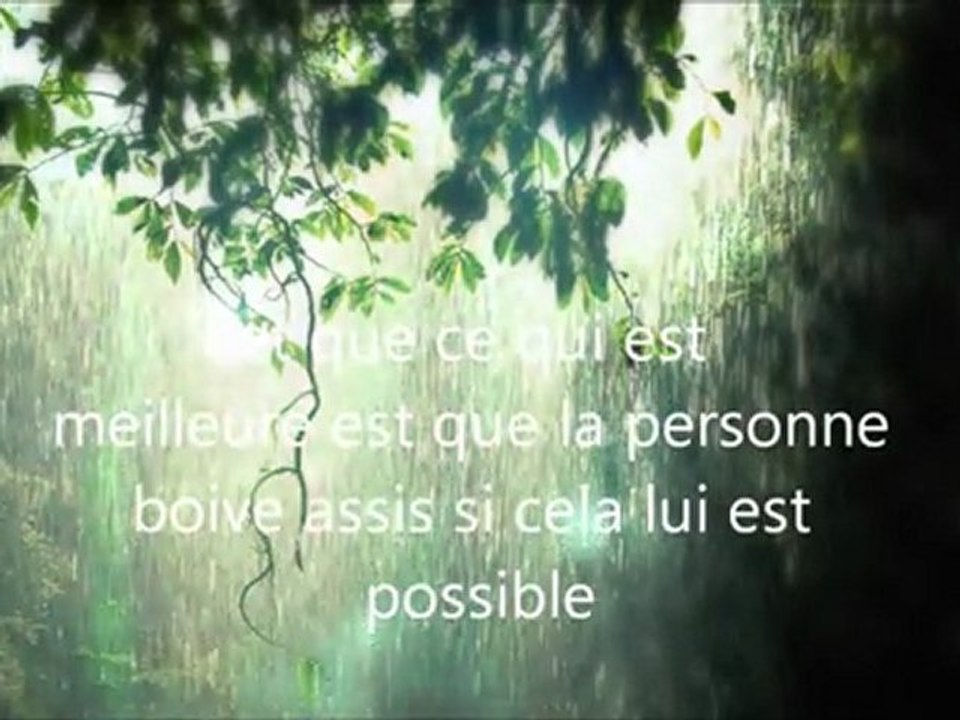 Boire debout - Sheikh Zayd Al Madkhali