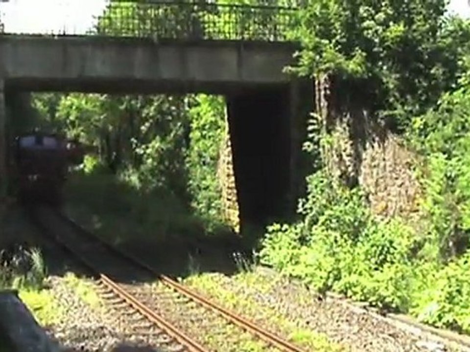 Eifelstrecke südliches bahnhofsende urft (steinfeld), aggerbahn br212, veb v60, br628, br644