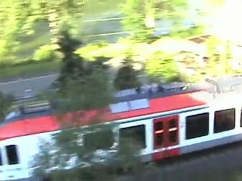 Eisenbahnen und Schiffe beim Loreleyfelsen, RAN BR185, DBAG BR185, BR145, BR151, BR428