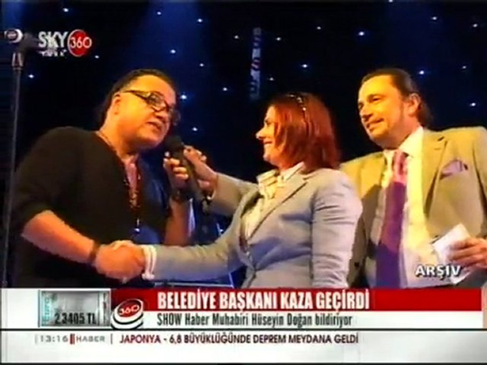 Belediye Başkanı Kaza Geçirdi
