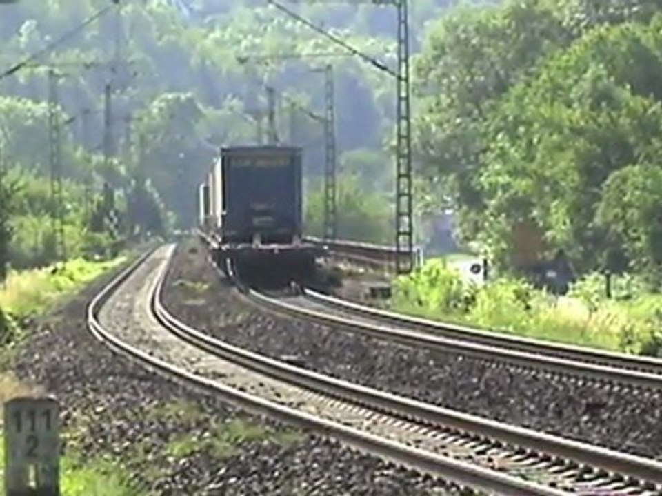 Erpel - linz a. rhein, dp br142 henkelzug, br185, br145, ers br189, br152, br151, 2x br143