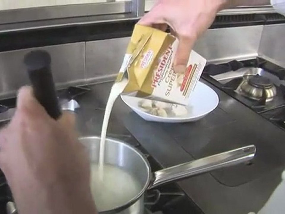 Recette lotte au lait de noix de coco à base de Roux Blanc Président Professionnel
