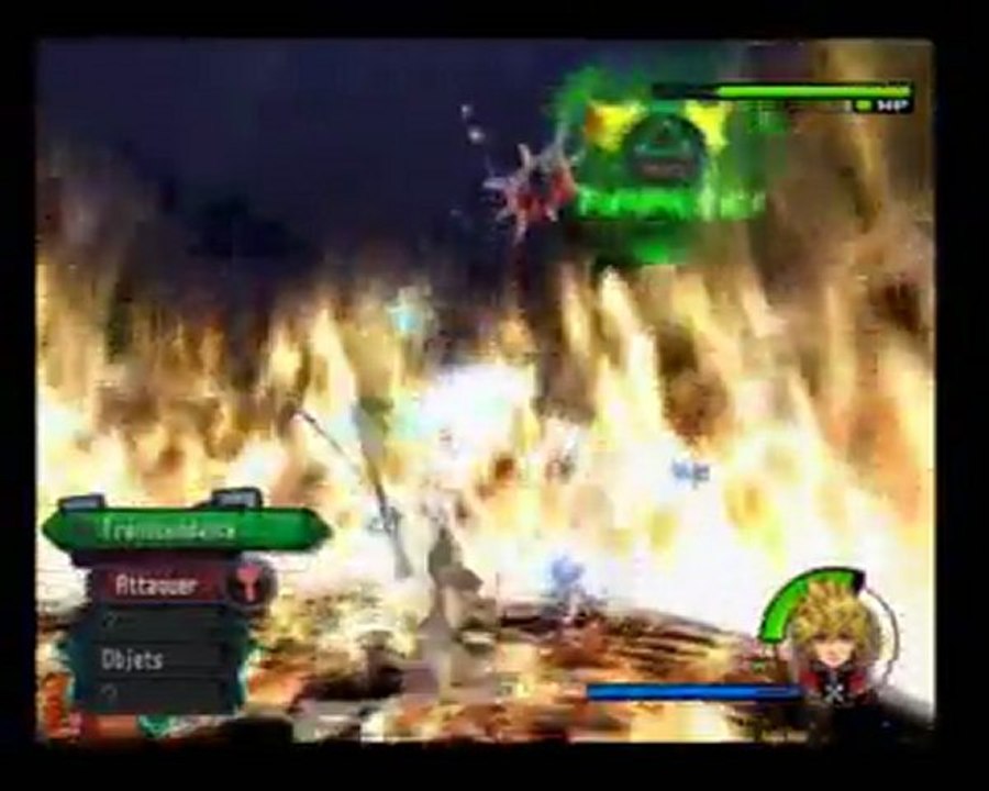 Kingdom Hearts II - Roxas vs Axel