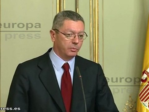 Gallardón: Queremos hacer un texto de calidad