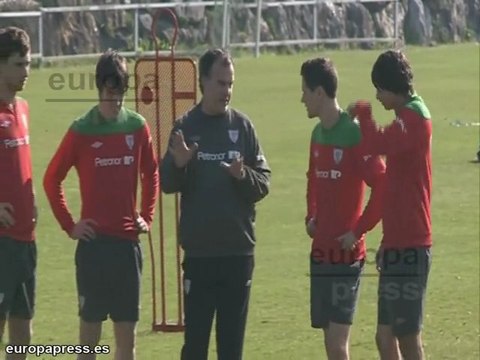 Entrenamiento del Athletic en Lezama (Bizkaia)