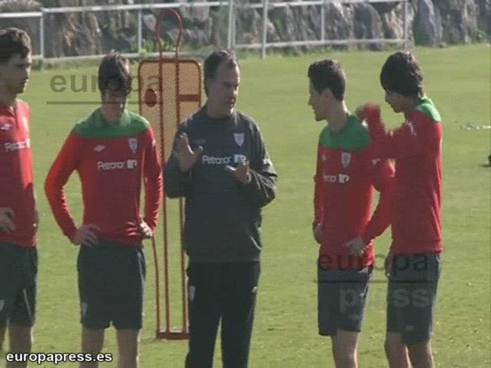Entrenamiento del Athletic en Lezama (Bizkaia)