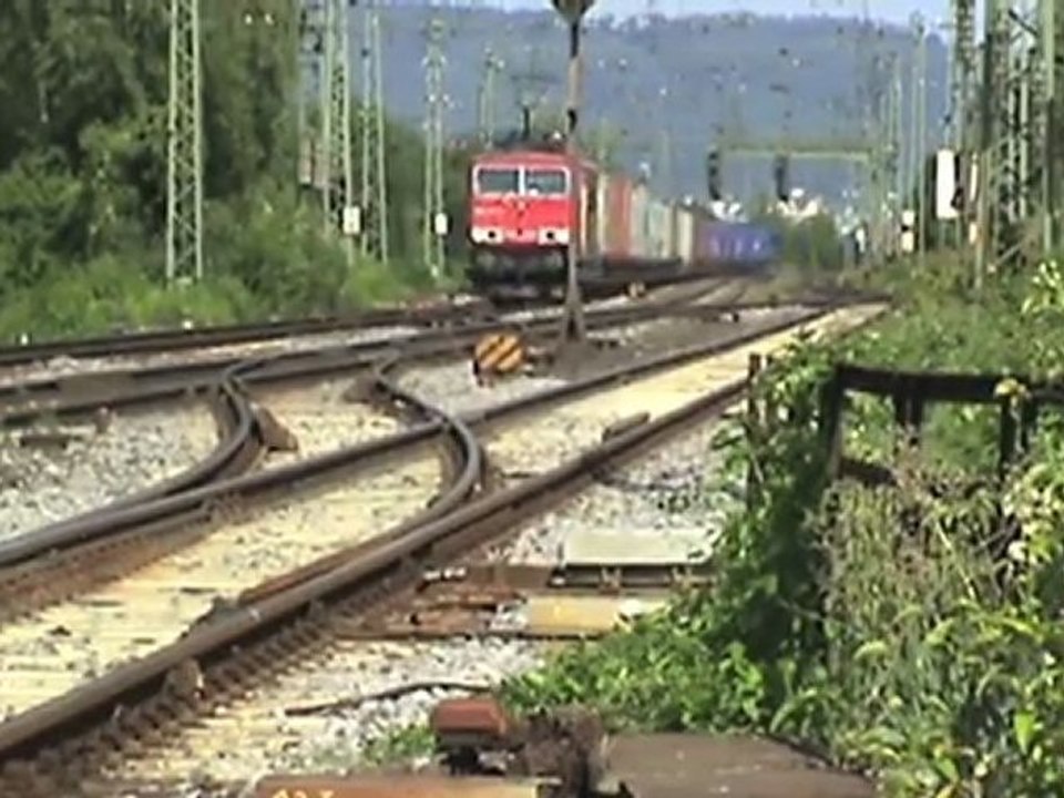 Südende Bf Neuwied, RAR BR203, BR294, Rail4Chem BR185, Crossrail BR185, 2x BR155, BR425