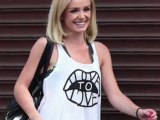 Katherine Jenkins Beams at DWTS Rehearsals