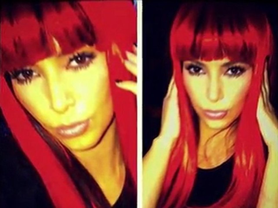 Kim kardashian: blond!