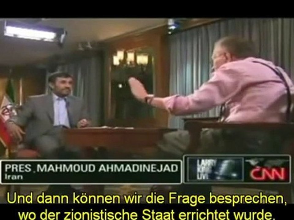 Ahmadinedjad bei Larry King