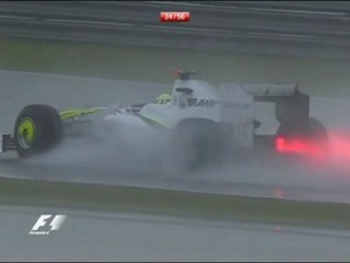 Formule 1 Malaisie 2009 Rain chaos + red flag