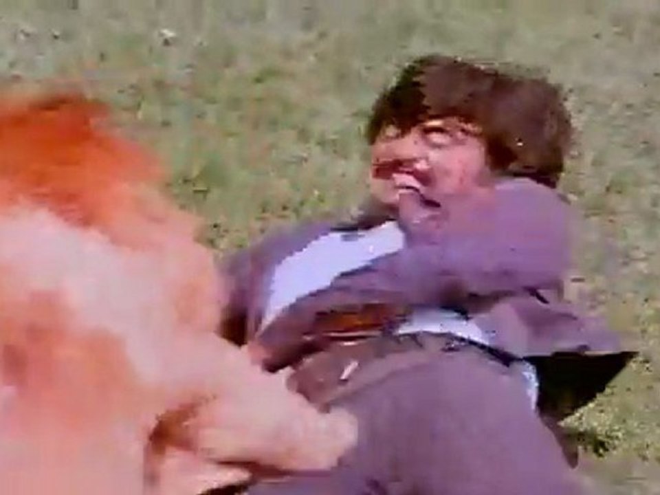 ANNAI ORU AALAYAM  - Rajini Fighting With Lion