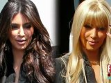 Kim Kardashian blond (yeni saç rengi )