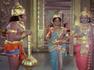 Shri Ramanjaneya Yuddham - Sugriva And Hanuman Meets Ram