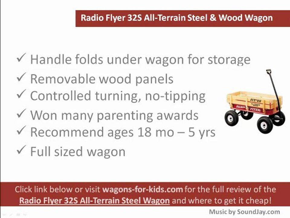 Radio Flyer 32S Steel Wood Wagon Review