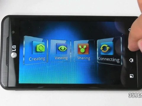 LG Optimus 3D - 3D User Interface