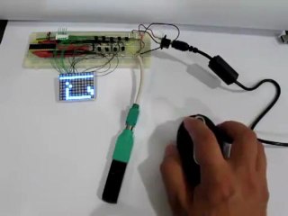 Bilgisayar kontrollü matrixled ekran www.kumanda.org