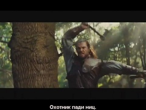 Белоснежка и Охотник. Королева. (русские субтитры)