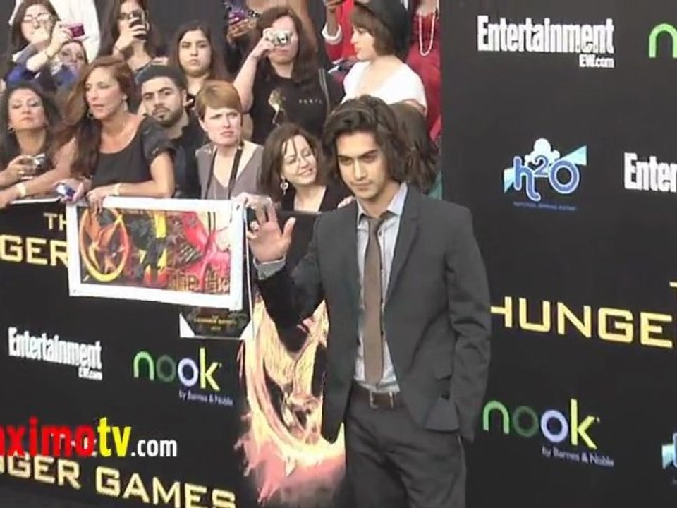 Avan Jogia THE HUNGER GAMES World Premiere Arrivals
