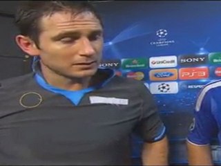 [HD]  Chelsea vs Napoli Interview Frank Lampard and John Terry from Champions League / 2012-03-14/15