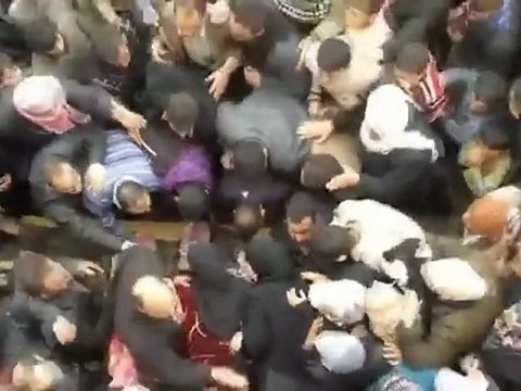 فري برس حلب دارة عزة تشييع الشهيد عبد الله جلو14 3 2012