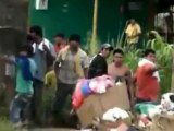 Peruvian miners clash with police