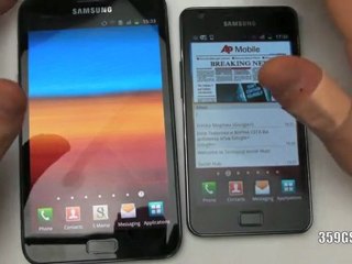 Samsung Galaxy S 2 Browser