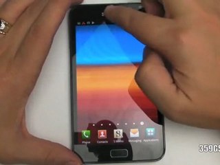 Samsung Galaxy Note User Interface
